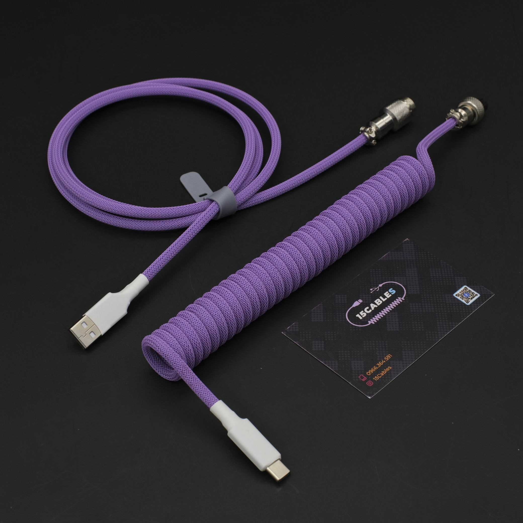 Techflex Coiled Cables
